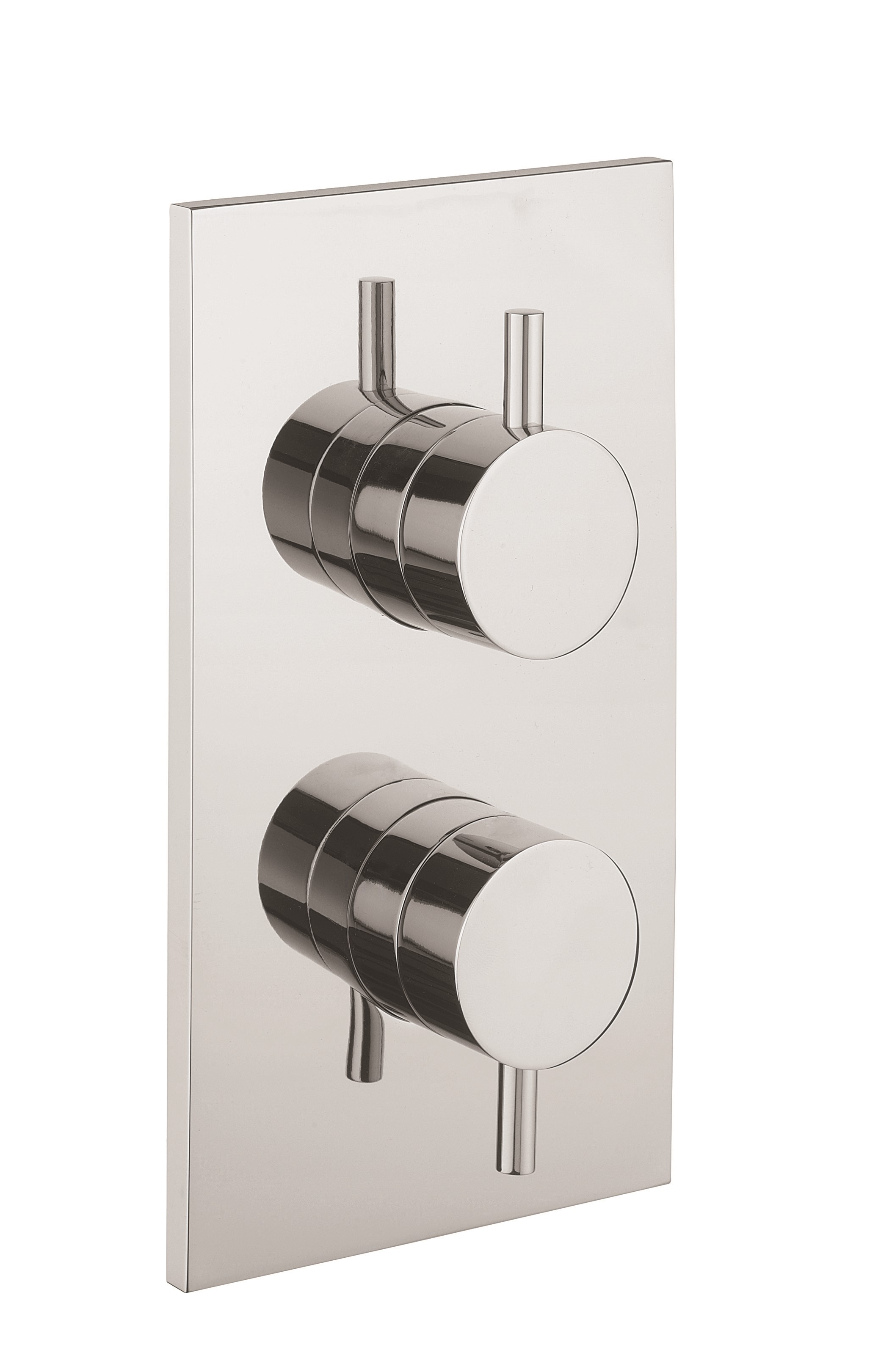 Fusion 1 Outlet 2 Handle Concealed Thermostatic Shower (Fusion 1 