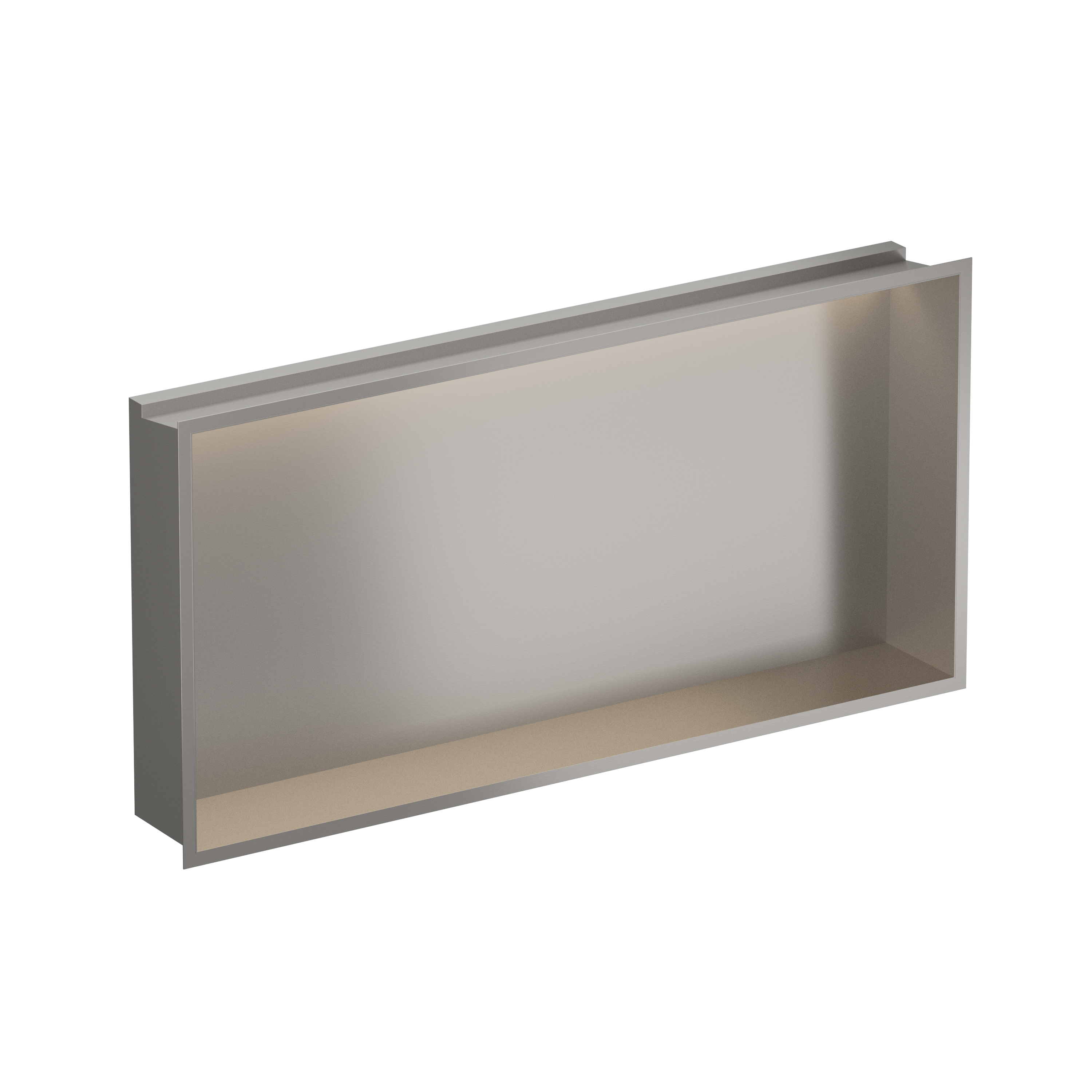 Niche 610 x 305mm x 80mm (Finish: Brushed Stainless Steel) | SKU